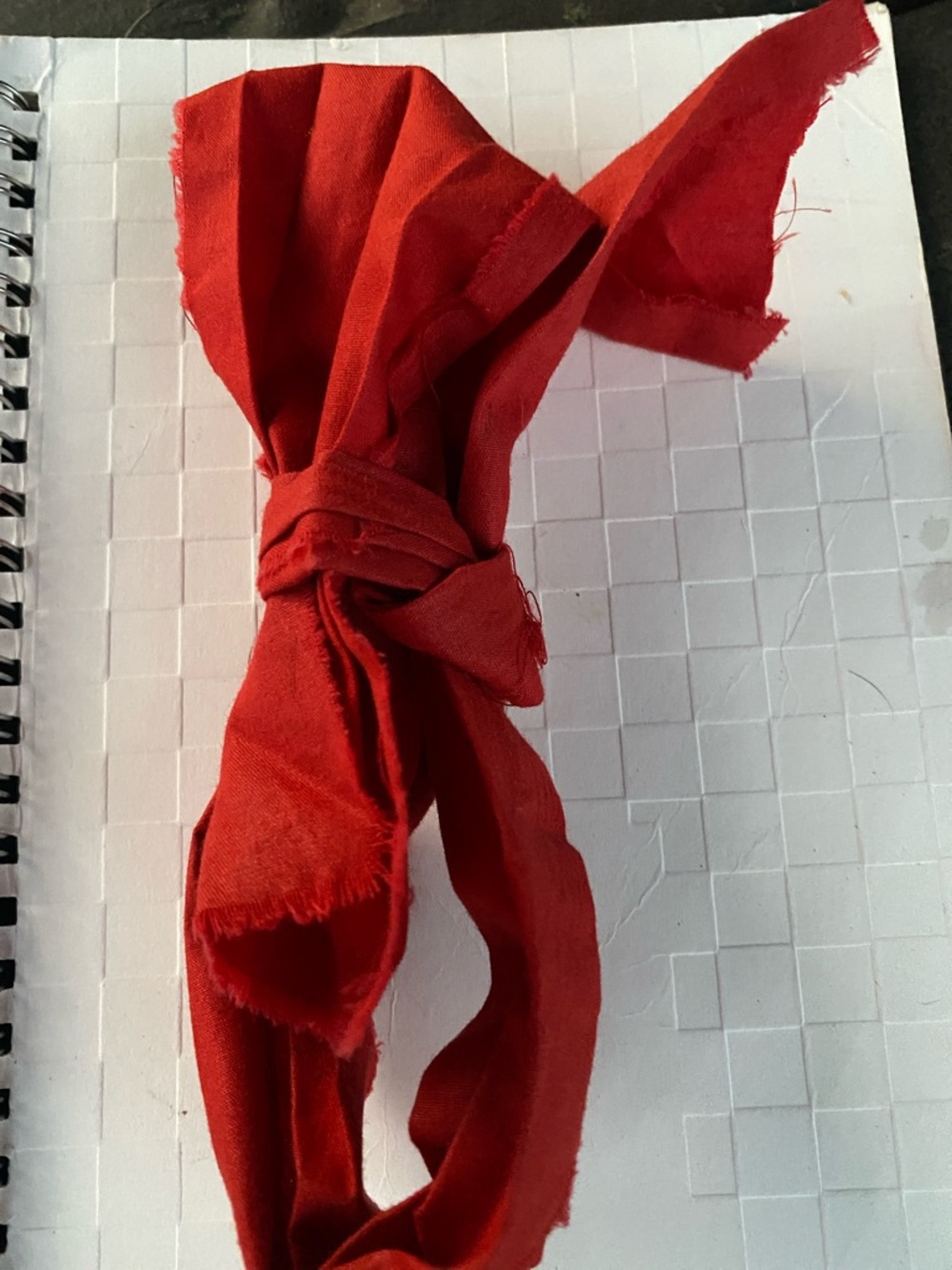 Red Fabric Bow Brooch - Unbranded Women’s Jewelry Accent